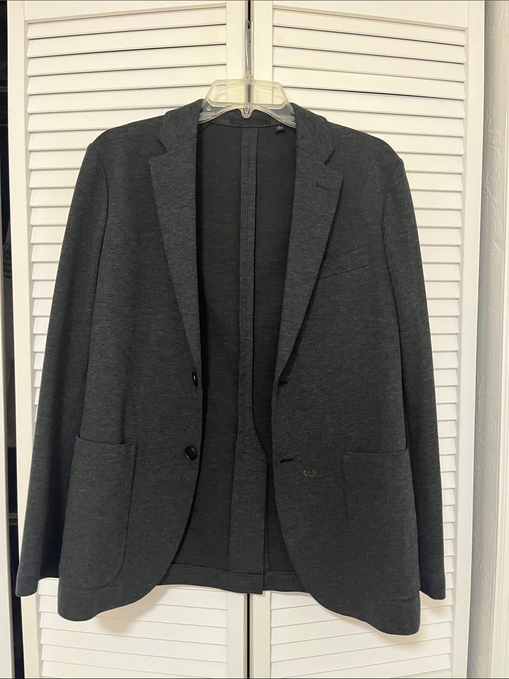 Charcoal Gray Men's Blazer - Classic Tailored Jacket